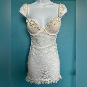 I Do Victoria’s Secret sexy lingerie in white